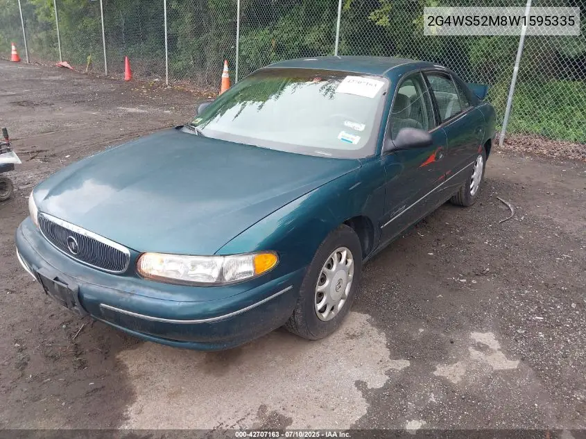 1998 Buick Century Custom VIN: 2G4WS52M8W1595335 Lot: 42707163