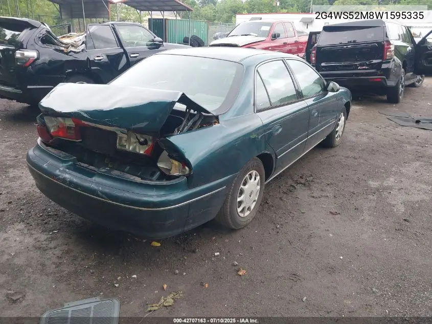 1998 Buick Century Custom VIN: 2G4WS52M8W1595335 Lot: 42707163
