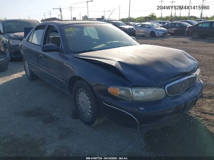1999 Buick Century Limited VIN: 2G4WY52M4X1415980 Lot: 41987724