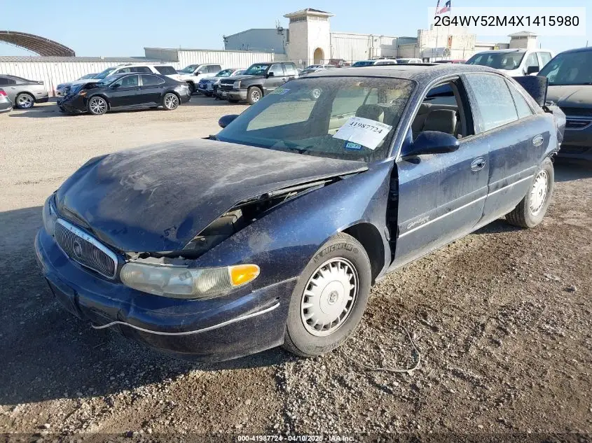 1999 Buick Century Limited VIN: 2G4WY52M4X1415980 Lot: 41987724