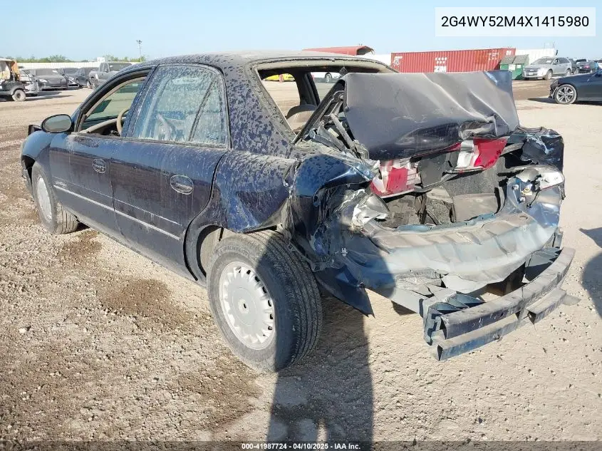 1999 Buick Century Limited VIN: 2G4WY52M4X1415980 Lot: 41987724