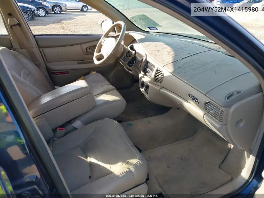 1999 Buick Century Limited VIN: 2G4WY52M4X1415980 Lot: 41987724