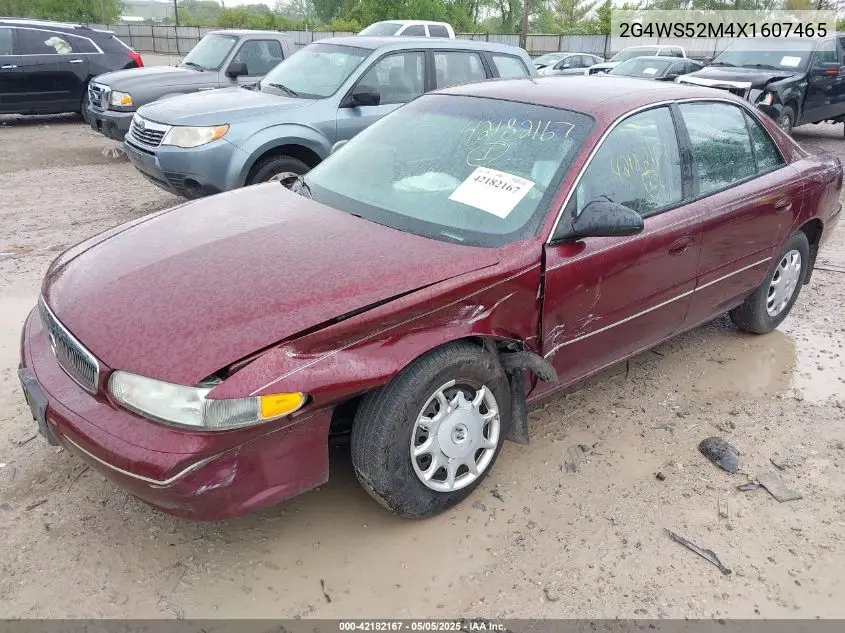 1999 Buick Century Custom VIN: 2G4WS52M4X1607465 Lot: 42182167