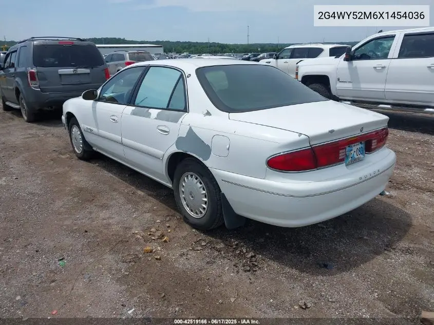 1999 Buick Century Limited VIN: 2G4WY52M6X1454036 Lot: 42519166