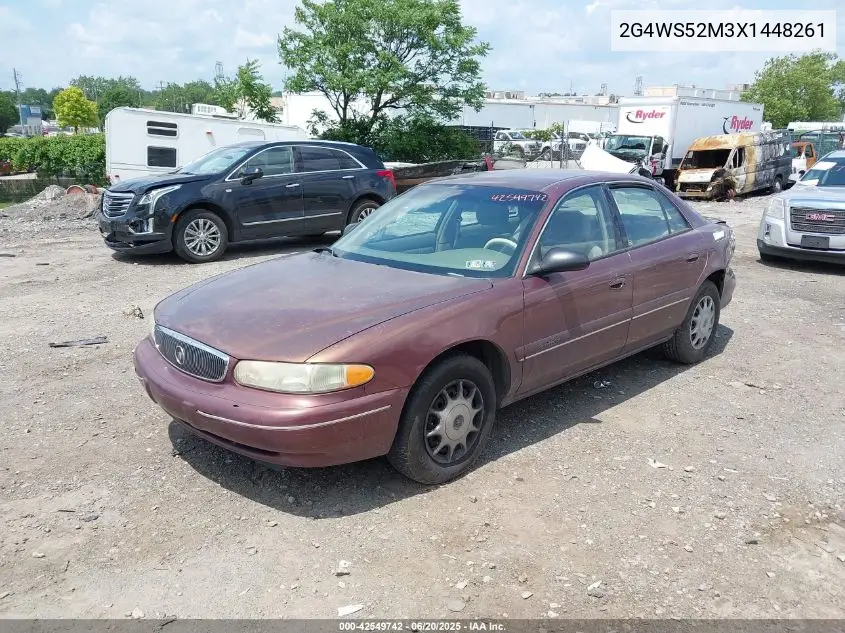 1999 Buick Century Custom VIN: 2G4WS52M3X1448261 Lot: 42549742