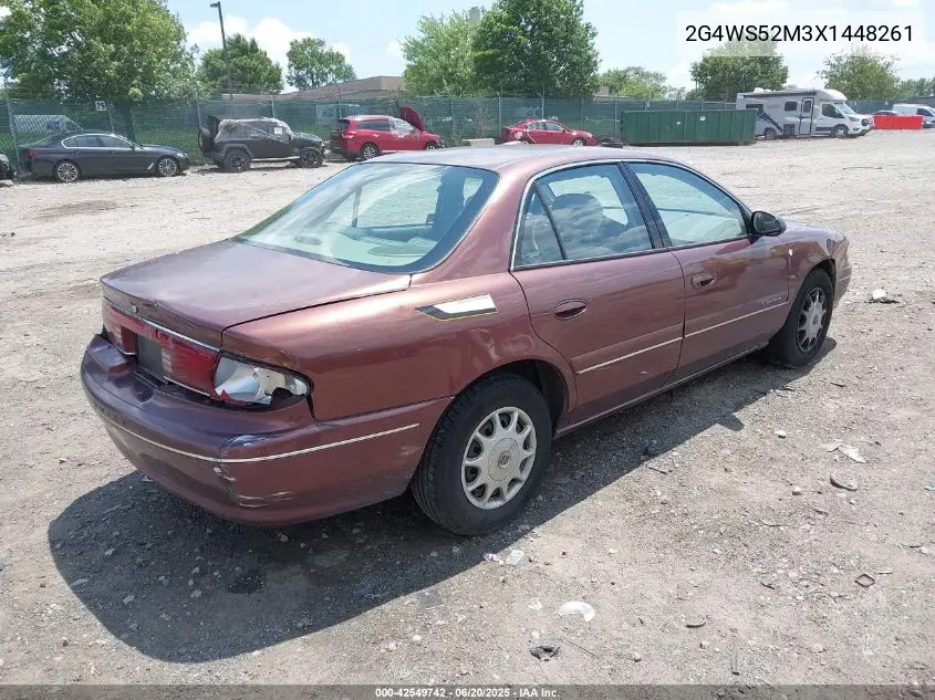 1999 Buick Century Custom VIN: 2G4WS52M3X1448261 Lot: 42549742