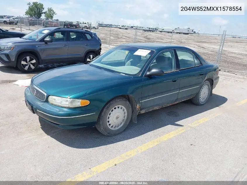 1999 Buick Century Custom VIN: 2G4WS52MXX1578554 Lot: 42586964
