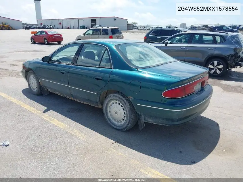 1999 Buick Century Custom VIN: 2G4WS52MXX1578554 Lot: 42586964