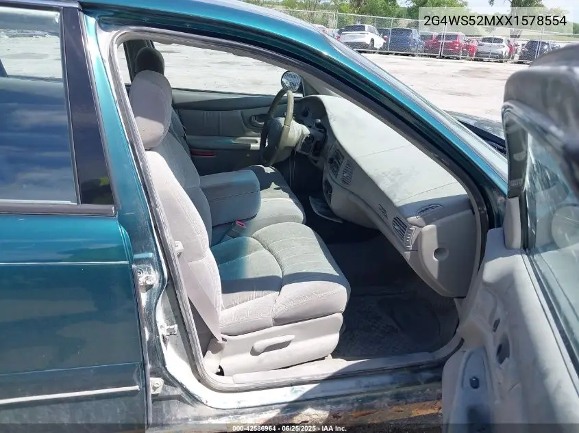 1999 Buick Century Custom VIN: 2G4WS52MXX1578554 Lot: 42586964