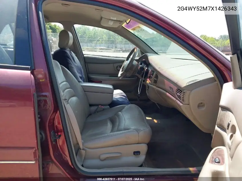 1999 Buick Century Limited VIN: 2G4WY52M7X1426343 Lot: 42657611