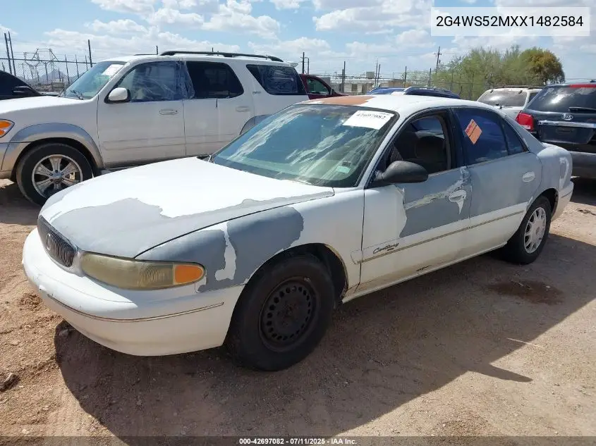 1999 Buick Century Custom VIN: 2G4WS52MXX1482584 Lot: 42697082