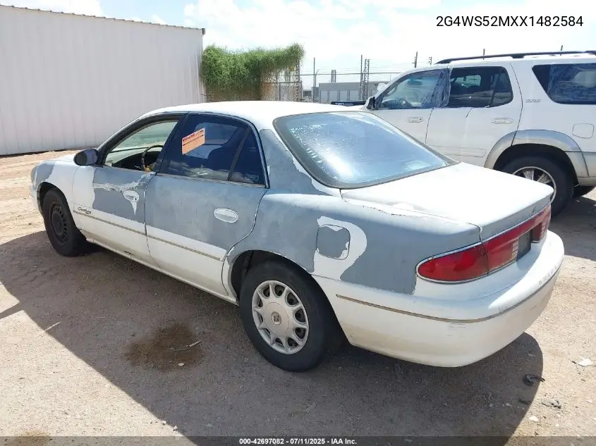 1999 Buick Century Custom VIN: 2G4WS52MXX1482584 Lot: 42697082