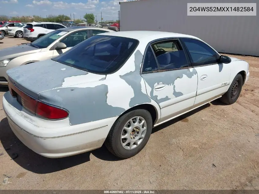 1999 Buick Century Custom VIN: 2G4WS52MXX1482584 Lot: 42697082