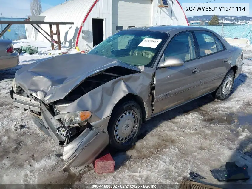 2000 Buick Century Limited VIN: 2G4WY55J1Y1341114 Lot: 41600882