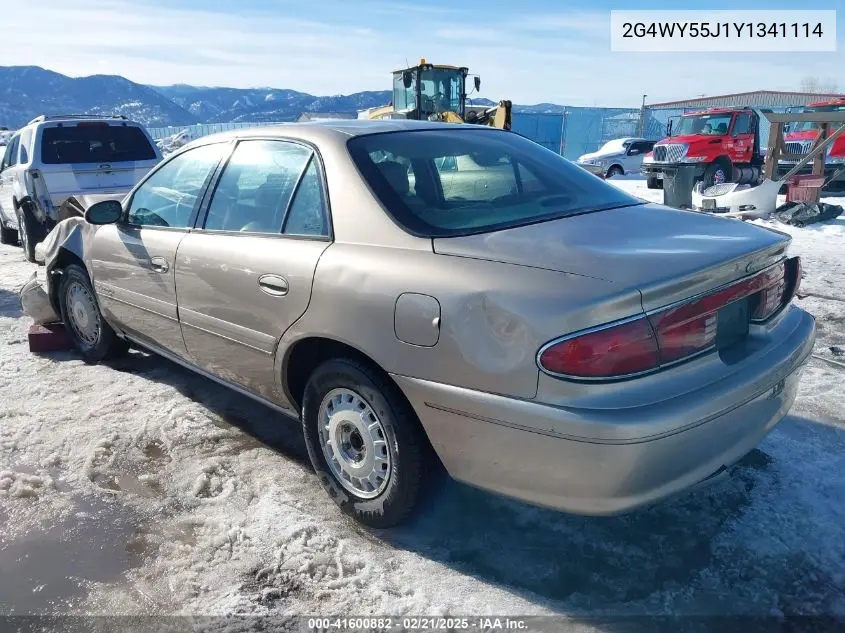 2000 Buick Century Limited VIN: 2G4WY55J1Y1341114 Lot: 41600882
