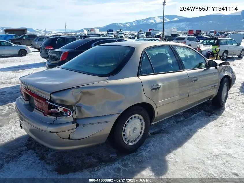 2000 Buick Century Limited VIN: 2G4WY55J1Y1341114 Lot: 41600882