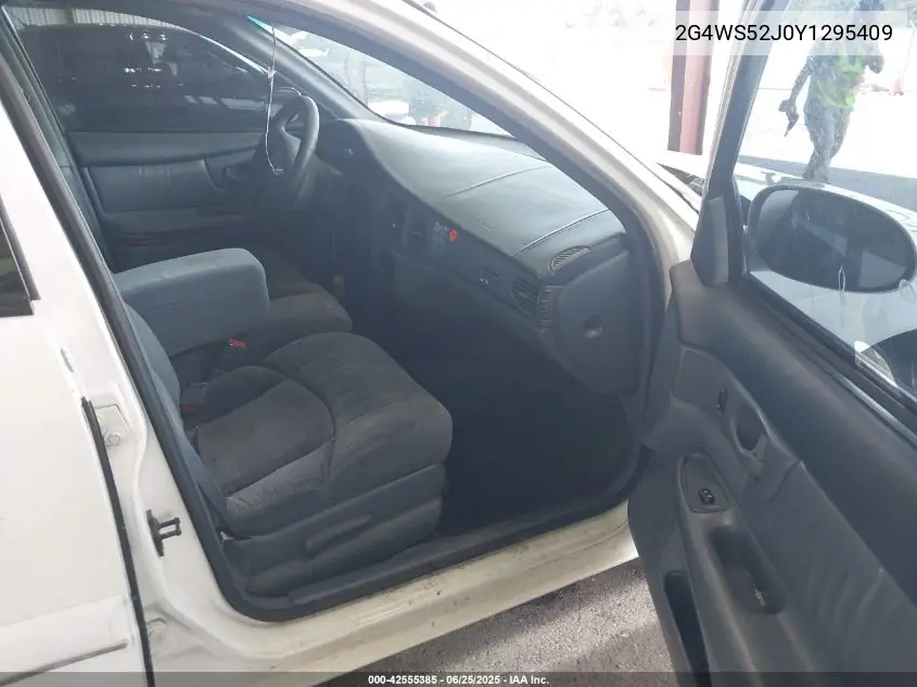 2000 Buick Century Custom VIN: 2G4WS52J0Y1295409 Lot: 42555385