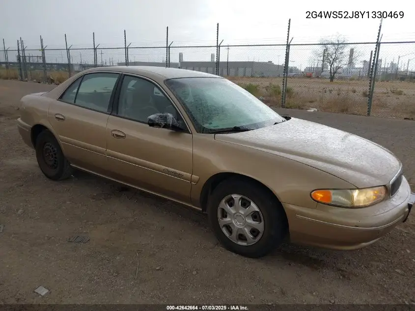 2000 Buick Century Custom VIN: 2G4WS52J8Y1330469 Lot: 42642664