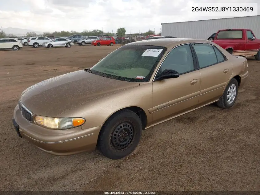 2000 Buick Century Custom VIN: 2G4WS52J8Y1330469 Lot: 42642664