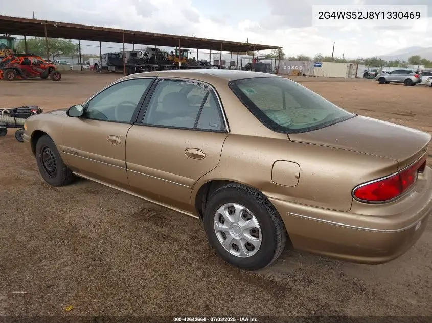 2000 Buick Century Custom VIN: 2G4WS52J8Y1330469 Lot: 42642664