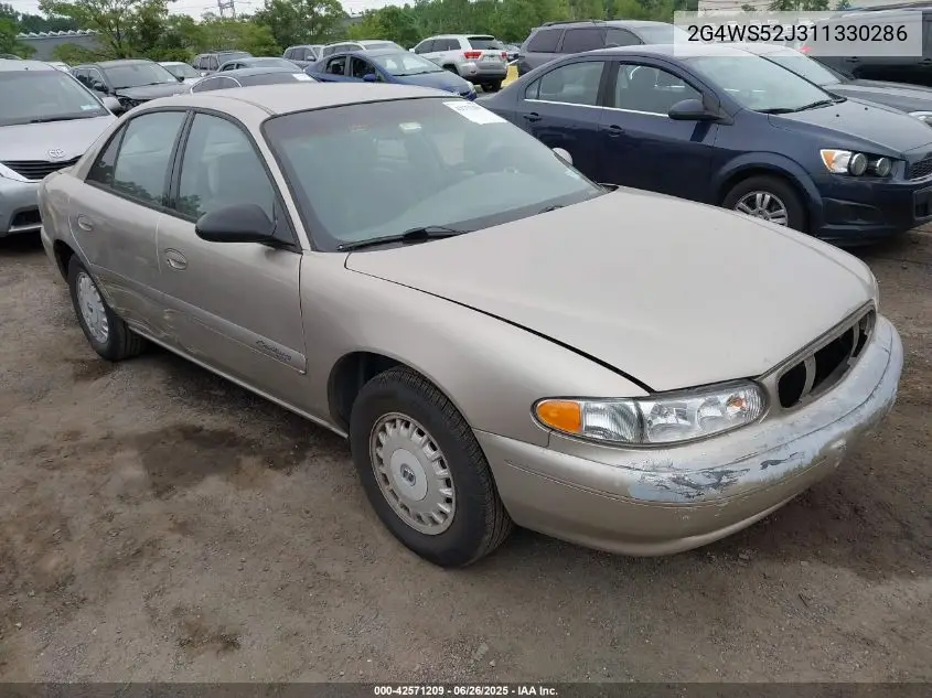 2001 Buick Century Custom VIN: 2G4WS52J311330286 Lot: 42571209
