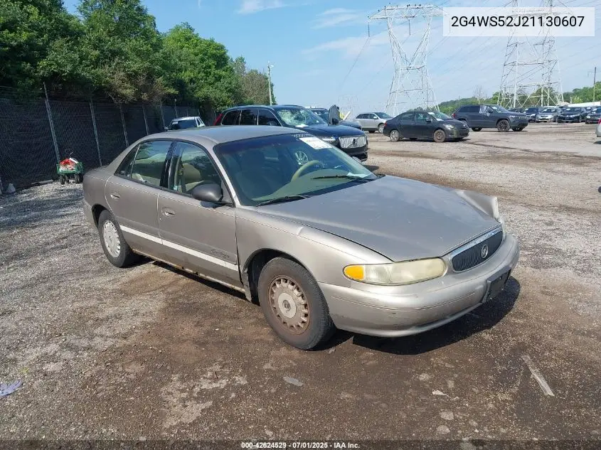 2001 Buick Century Custom VIN: 2G4WS52J21130607 Lot: 42624529