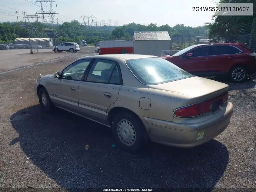 2001 Buick Century Custom VIN: 2G4WS52J21130607 Lot: 42624529