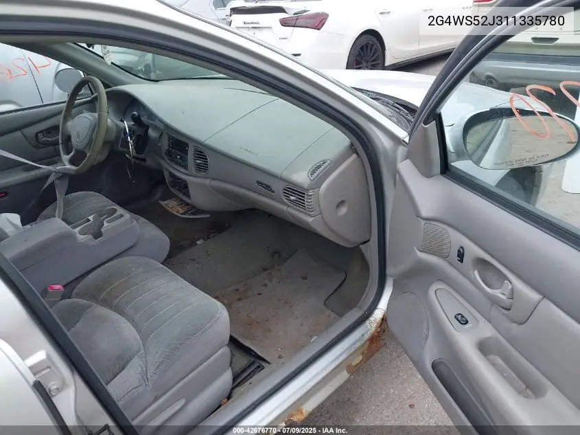 2001 Buick Century Custom VIN: 2G4WS52J311335780 Lot: 42676770