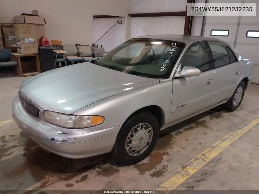 2002 Buick Century Limited VIN: 2G4WY55J621232235 Lot: 42237863