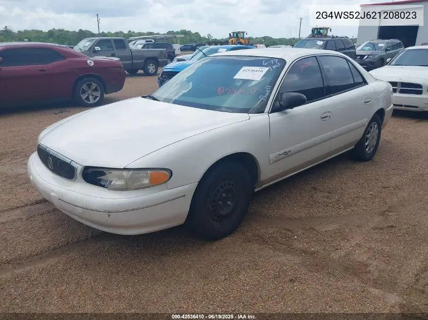 2002 Buick Century Custom VIN: 2G4WS52J621208023 Lot: 42536410