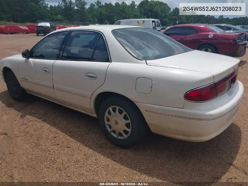 2002 Buick Century Custom VIN: 2G4WS52J621208023 Lot: 42536410