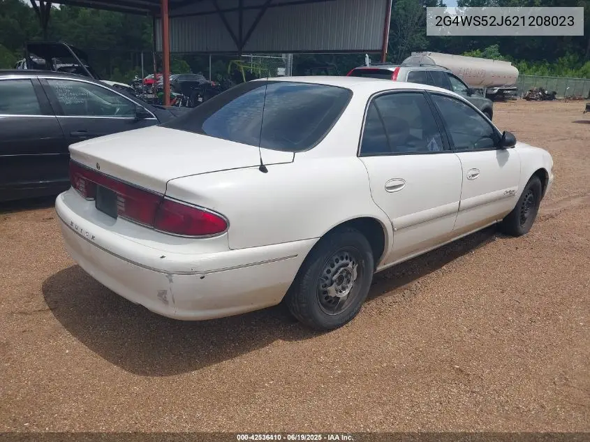 2002 Buick Century Custom VIN: 2G4WS52J621208023 Lot: 42536410
