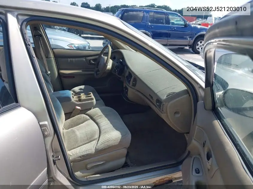 2002 Buick Century Custom VIN: 2G4WS52J521203010 Lot: 42564152