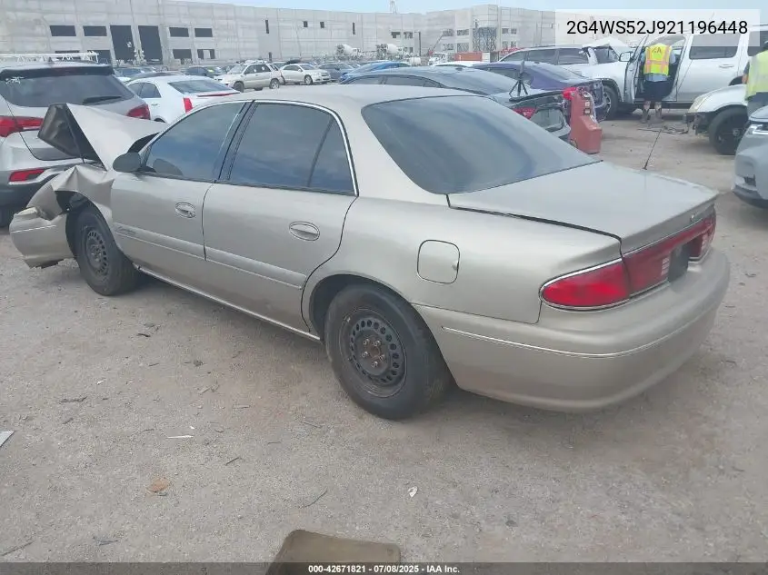 2002 Buick Century Custom VIN: 2G4WS52J921196448 Lot: 42671821
