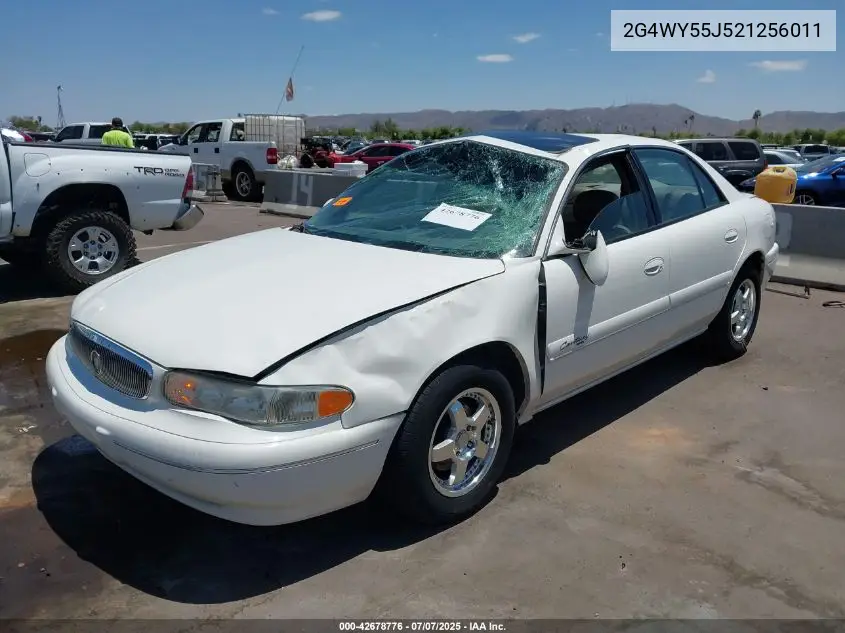 2002 Buick Century Limited VIN: 2G4WY55J521256011 Lot: 42678776