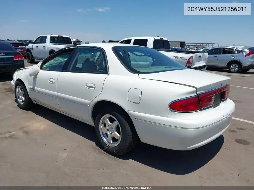 2002 Buick Century Limited VIN: 2G4WY55J521256011 Lot: 42678776