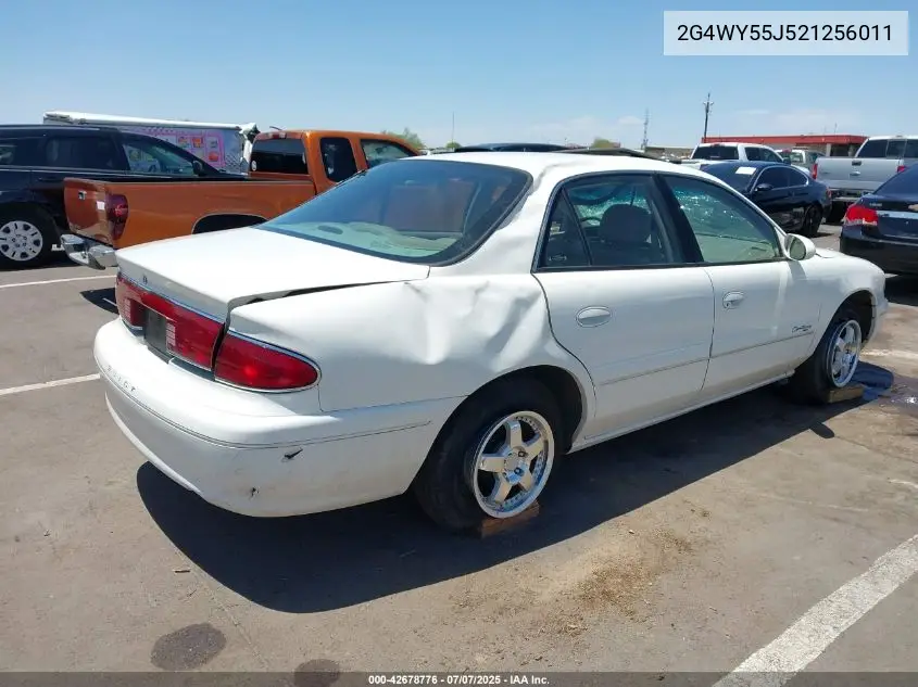 2002 Buick Century Limited VIN: 2G4WY55J521256011 Lot: 42678776