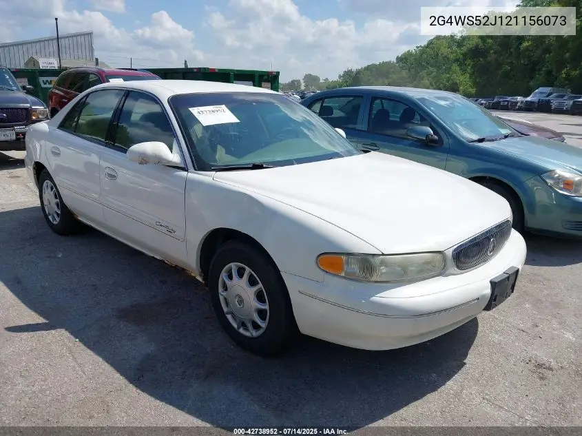 2002 Buick Century Custom VIN: 2G4WS52J121156073 Lot: 42738952