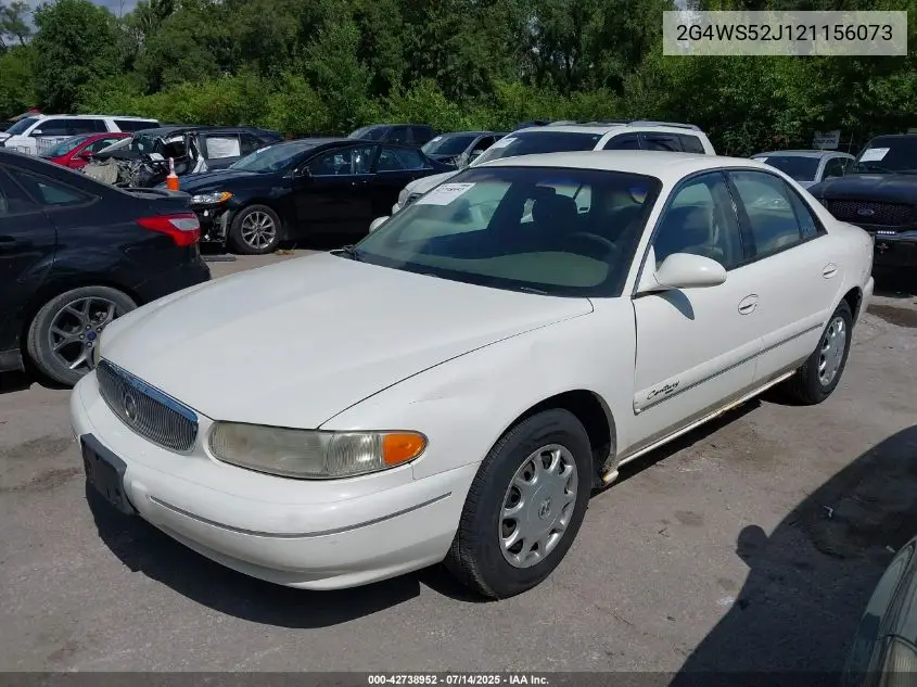 2002 Buick Century Custom VIN: 2G4WS52J121156073 Lot: 42738952
