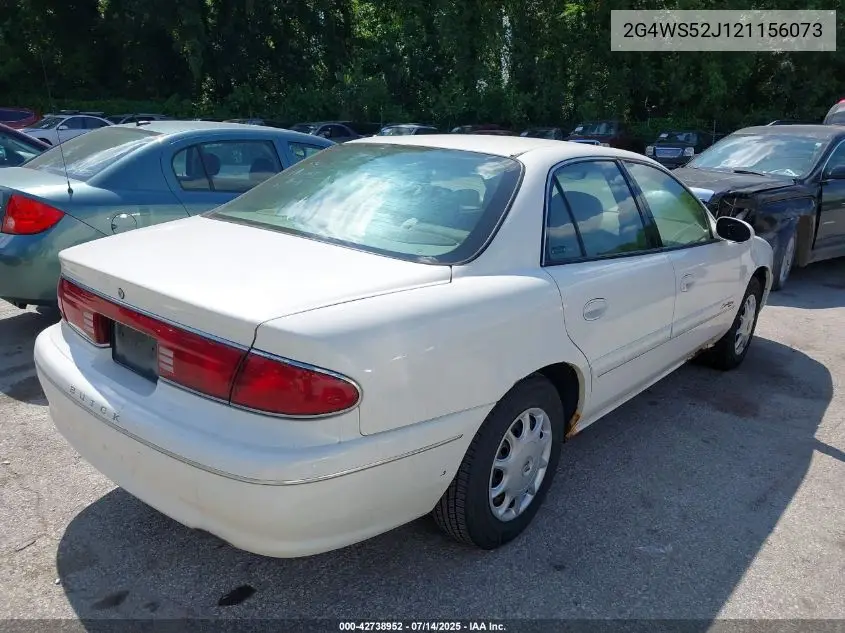 2002 Buick Century Custom VIN: 2G4WS52J121156073 Lot: 42738952