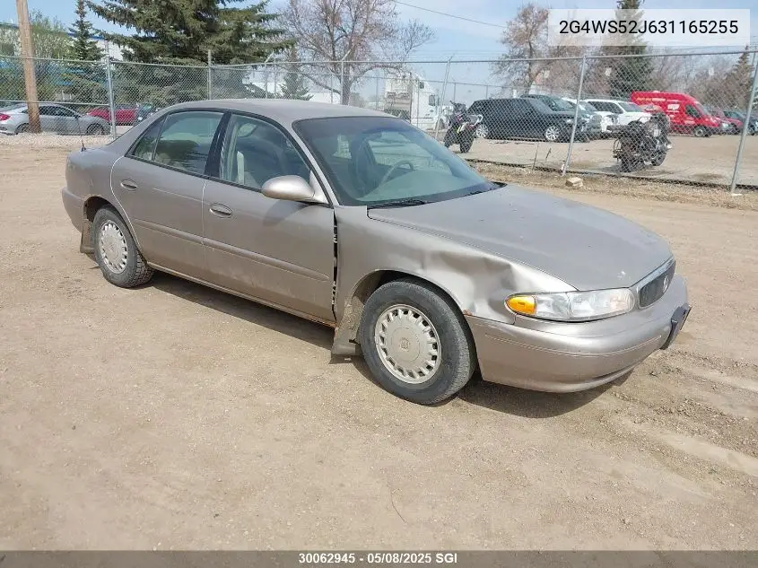 2003 Buick Century Custom VIN: 2G4WS52J631165255 Lot: 30062945