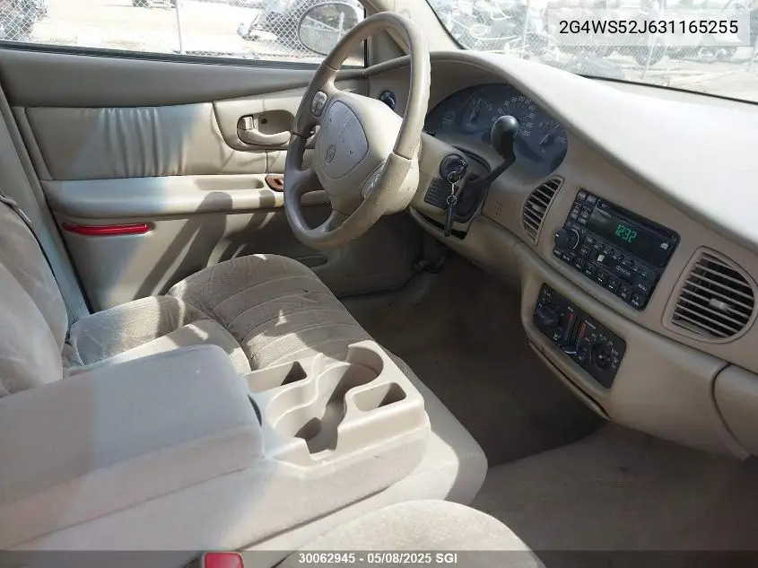 2003 Buick Century Custom VIN: 2G4WS52J631165255 Lot: 30062945