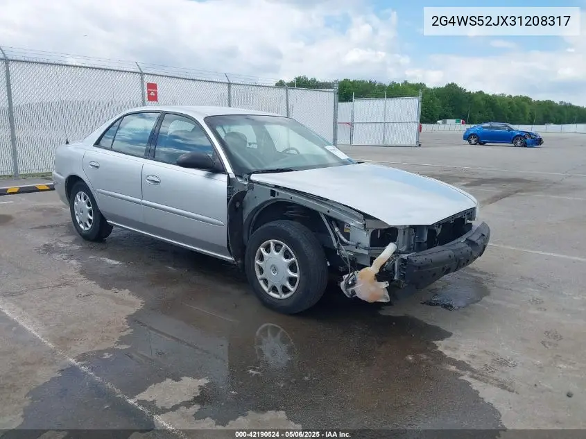2003 Buick Century Custom VIN: 2G4WS52JX31208317 Lot: 42190524