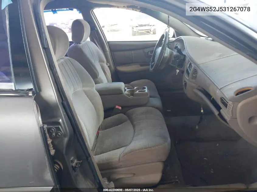 2003 Buick Century Custom VIN: 2G4WS52J531267078 Lot: 42200698