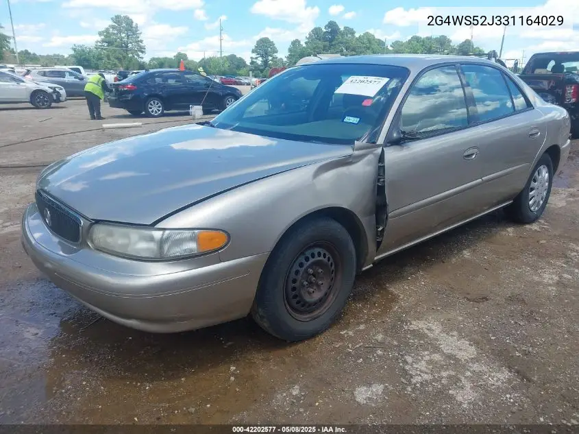 2003 Buick Century Custom VIN: 2G4WS52J331164029 Lot: 42202577