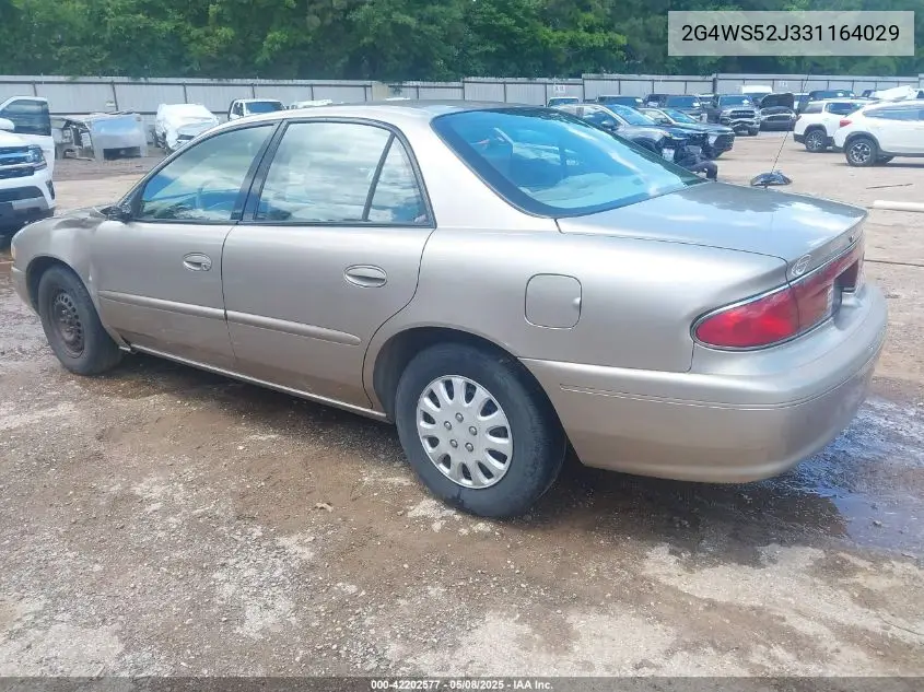 2003 Buick Century Custom VIN: 2G4WS52J331164029 Lot: 42202577
