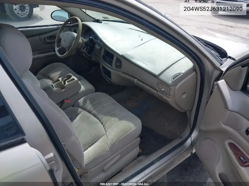 2003 Buick Century Custom VIN: 2G4WS52J631212090 Lot: 42211597