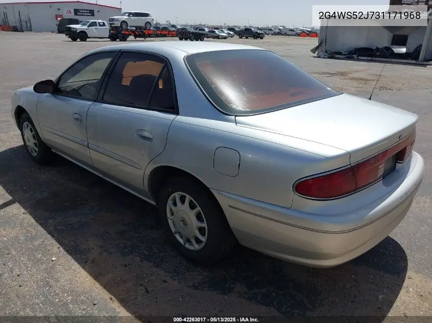 2003 Buick Century Custom VIN: 2G4WS52J731171968 Lot: 42263017