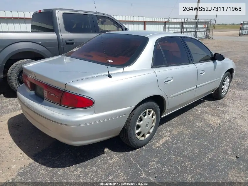2003 Buick Century Custom VIN: 2G4WS52J731171968 Lot: 42263017