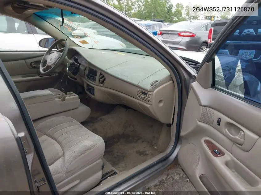 2003 Buick Century Custom VIN: 2G4WS52J731126870 Lot: 42506104